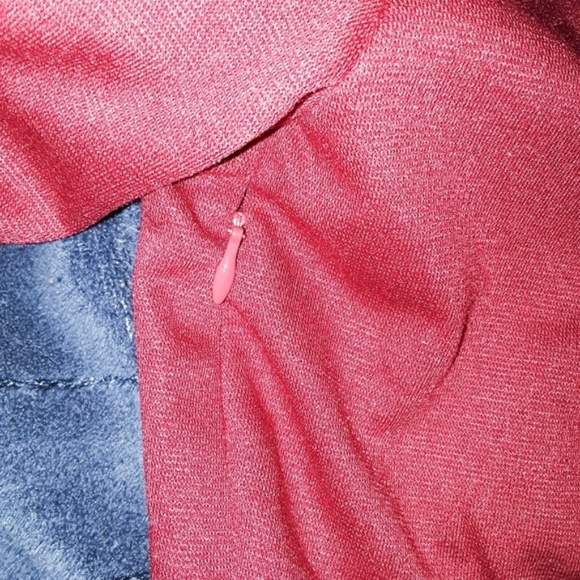 PinUp Red Vintage Style Collared Rockabilly Dress - Picture 7 of 8